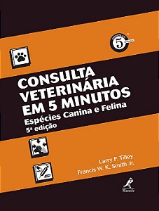 Livro Consulta Veterinária em 5 Minutos - Smith Jr. - Manole