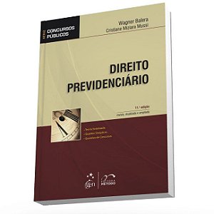 Livro Direito Previdenciario - Serie: Concursos Publicos - Balera/mussi