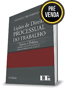 Livro Lições de Direito Processual do Trabalho - Lima