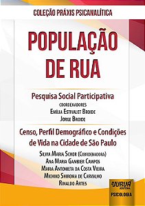 Livro - Populacao de Rua - Pesquisa Social Participativa - Censo, Perfil Demografic - Broide/broide/schor