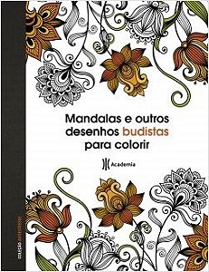 Livro Mandalas e Outros Desenhos Budistas Para Colorir - Junior - Planeta