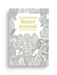 Livro Reino Animal Para Colorir e Destacar - Marotta - Sextante