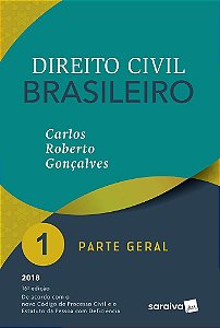 Livro Direito Civil Brasileiro Vol 1 - Goncalves - Saraiva - 16 Ed