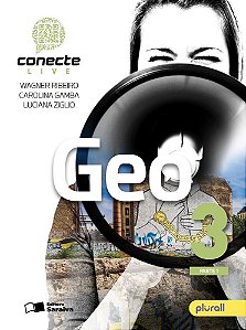 Livro Conecte Live Geografia Vol. 3 - Ribeiro - Saraiva
