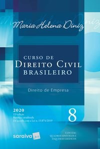 Livro Curso de Direito Civil Brasileiro: Direito de Empresa - Vol. 8 - Diniz