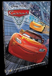 Livro Carros 3 a Historia do Filme em Quadrinhos - Disney - Pixar