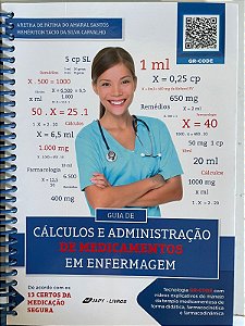 Livro Guia de Cálculos e Administração de Medicamentos em Enfermagem - Santos