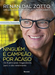 Livro Ninguém e Campeão por Acaso  Zotto