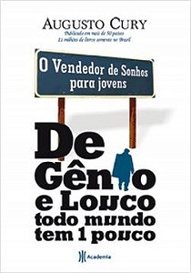 Livro De Gênio e Louco Todo Mundo Tem um Pouco - Cury - Planeta