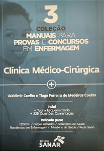 Livro Clínica Médico Cirúrgica para Concursos e Residências - Coelho