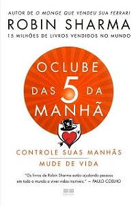 Livro Clube das 5 da Manha, O - Sharma - Best Seller