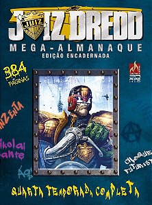 Livro Juiz Dredd Mega (almanaque 4)