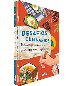 Livro Desafios Culinarios - Missoes Impossiveis para Conquistar Panelas e Paladar - Editora Alaude