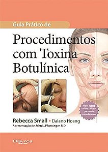 Livro Guia Prático de Procedimentos com Toxina Botulínica - Small - Dilivros