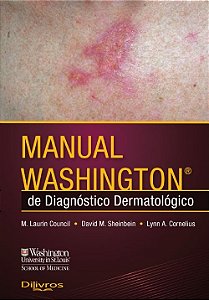 Livro Manual Washington Diagnóstico Dermatológico - Council - Dilivros