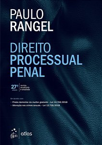Livro Direito Processual Penal - Rangel - Atlas