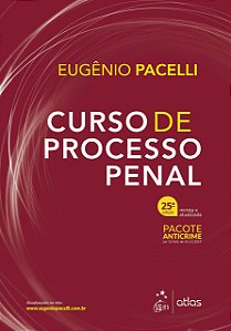 Livro Curso De Processo Penal - Pacelli