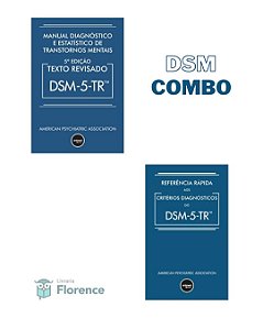 Livro Combo DSM 5 2023 - Manual e Guia de Ref. de Transtornos Mentais