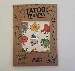 Livro Adesivos Tatoo Terapia
