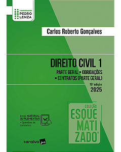 Livro Direito Civil Vol.1 Gonçalves