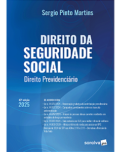 Livro Direito da Seguridade Social Martins