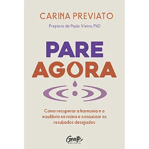 Livro Pare agora