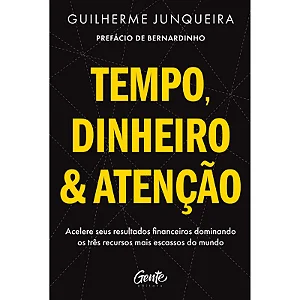 Livro Tempo, dinheiro e atenção