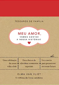 Livro Meu amor, vamos contar a nossa história?