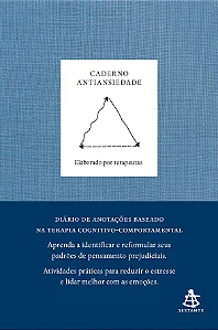 Livro Caderno antiansiedade