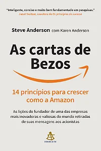 Livro As cartas de Bezos