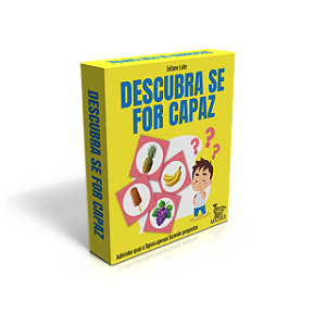 Livro Caixinha Descubra se for capaz