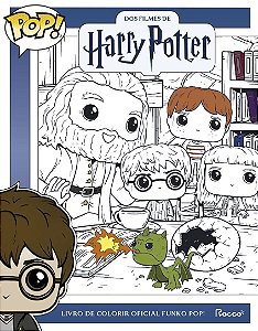 Livro de Colorir Oficial Funko Pop! Dos Filmes de Harry Potter