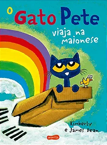 Livro O Gato Pete Viaja na Maionese