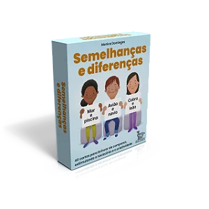 Livro Caixinha Semelhanças e Diferenças