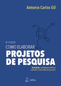 Livro Como Elaborar Projetos de Pesquisa Atlas