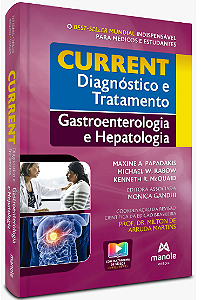 Livro Current Gastroenterologia e Hepatologia Manole