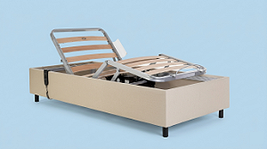 Cama Hospitalar Elétrica 2 Movimentos Sem Colchão Acoplado