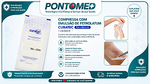 Compressa com Emulsão de Petrolatum Curatec