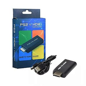 Adaptador Conversor Ps2 Audio Vídeo Av Para Cabo Hdmi