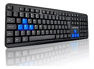 Teclado Usb Impermeável Para Pc Escritório  Ergometrico