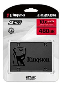 Disco sólido interno Kingston SA400S37/480G 480GB preto
