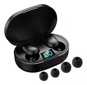 Fone De Ouvido Bluetooth Sem Fio  C/  6 horas de som 5.3