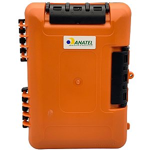 Caixa de Terminação Óptica Laranja Cto Ftth 16 Portas 16flr Fbs