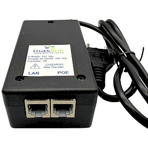 Fonte Poe Rede Cabeada 127v para 165v Maxlink