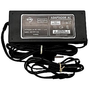 Fonte de Alimentação Bivolt Poe 18v 3,5a Wrj