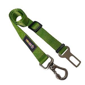 Cinto de Segurança Pet Colorido Luleko - Verde Claro