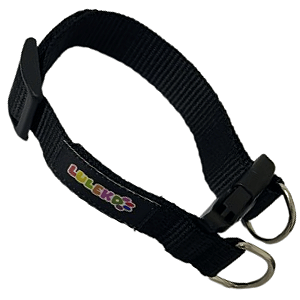 Coleira Básica Luleko - Preta