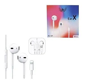 AL-X7 FONE IPHONE COM BLUETOOTH EarX ALTOMEX