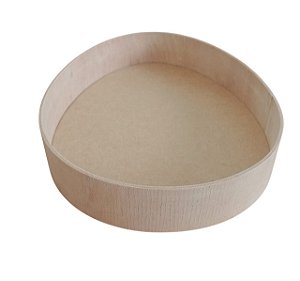 BANDEJA EGG PÁSCOA EM MADEIRA NATURAL 30X22X5CM