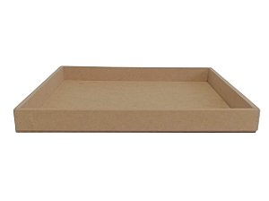 BANDEJA LISA EM MDF 6MM - 3CM DE ALTURA